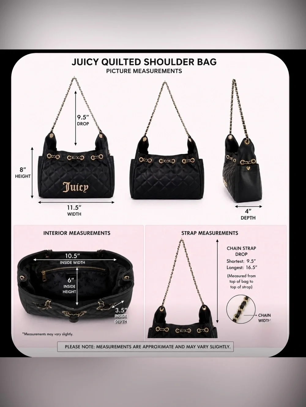 Juicy Couture add touch